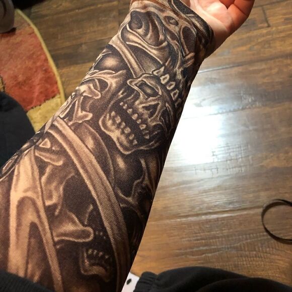 💥💥Bundle Cat over the knee socks ,  tattoo sleeve,hand warmers - Picture 7 of 11
